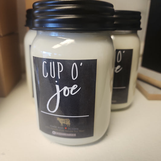 Cup O' Joe Mason Jar Candle