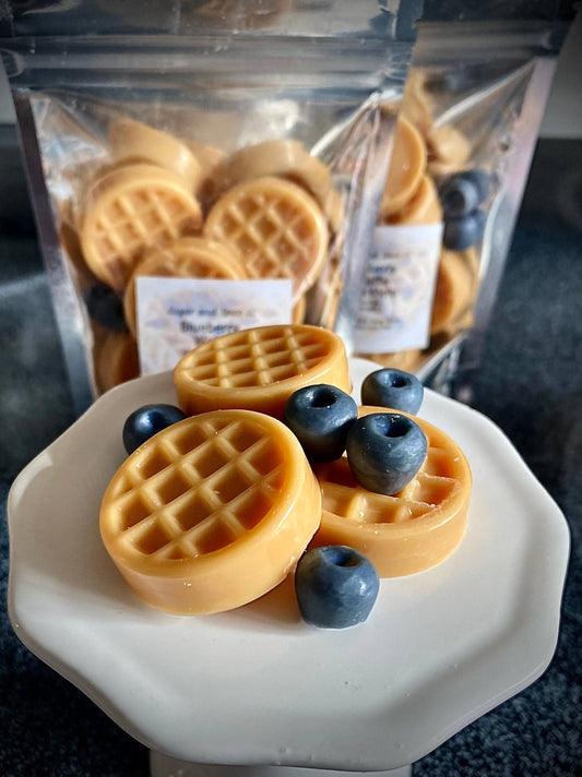 Blueberry and Waffle Wax Melts / Food Like Wax Melts