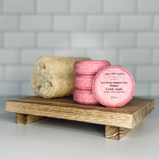 Winter Candy Apple Zero Waste Shampoo Bar