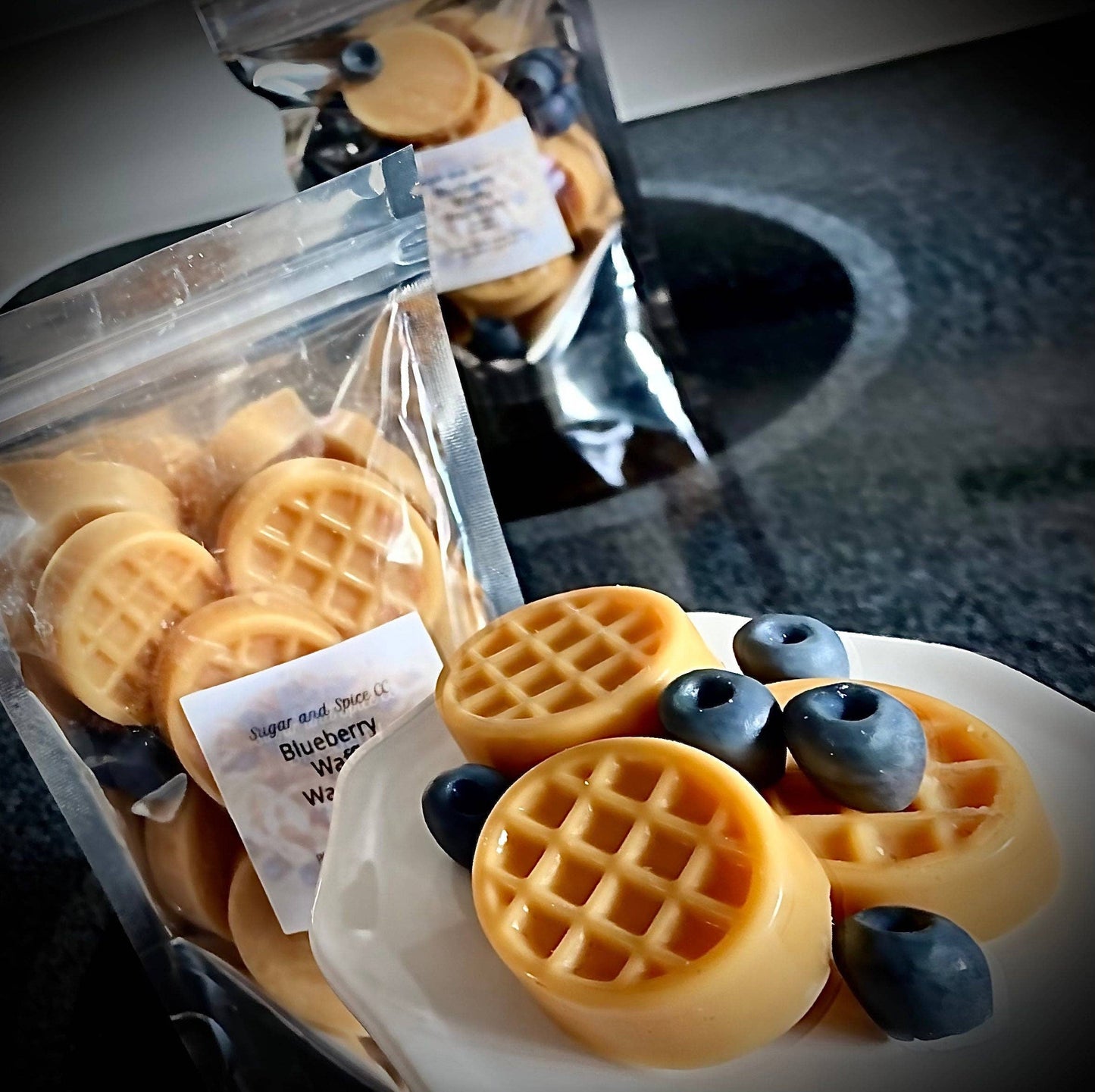 Blueberry and Waffle Wax Melts / Food Like Wax Melts