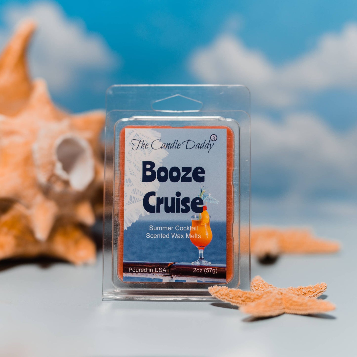 BOOZE CRUISE - SUMMER COCKTAIL SCENTED WAX MELT - 2OZ