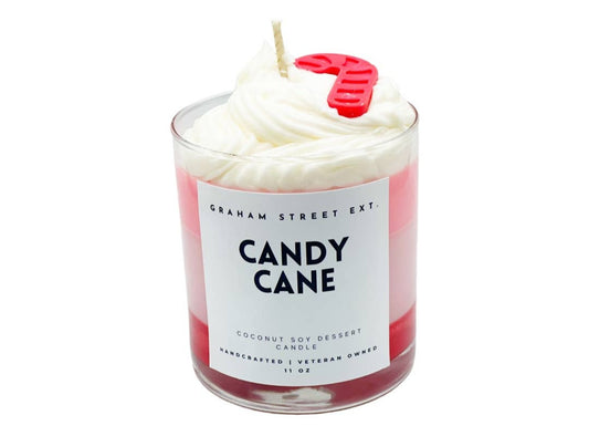 Candy Cane Candle