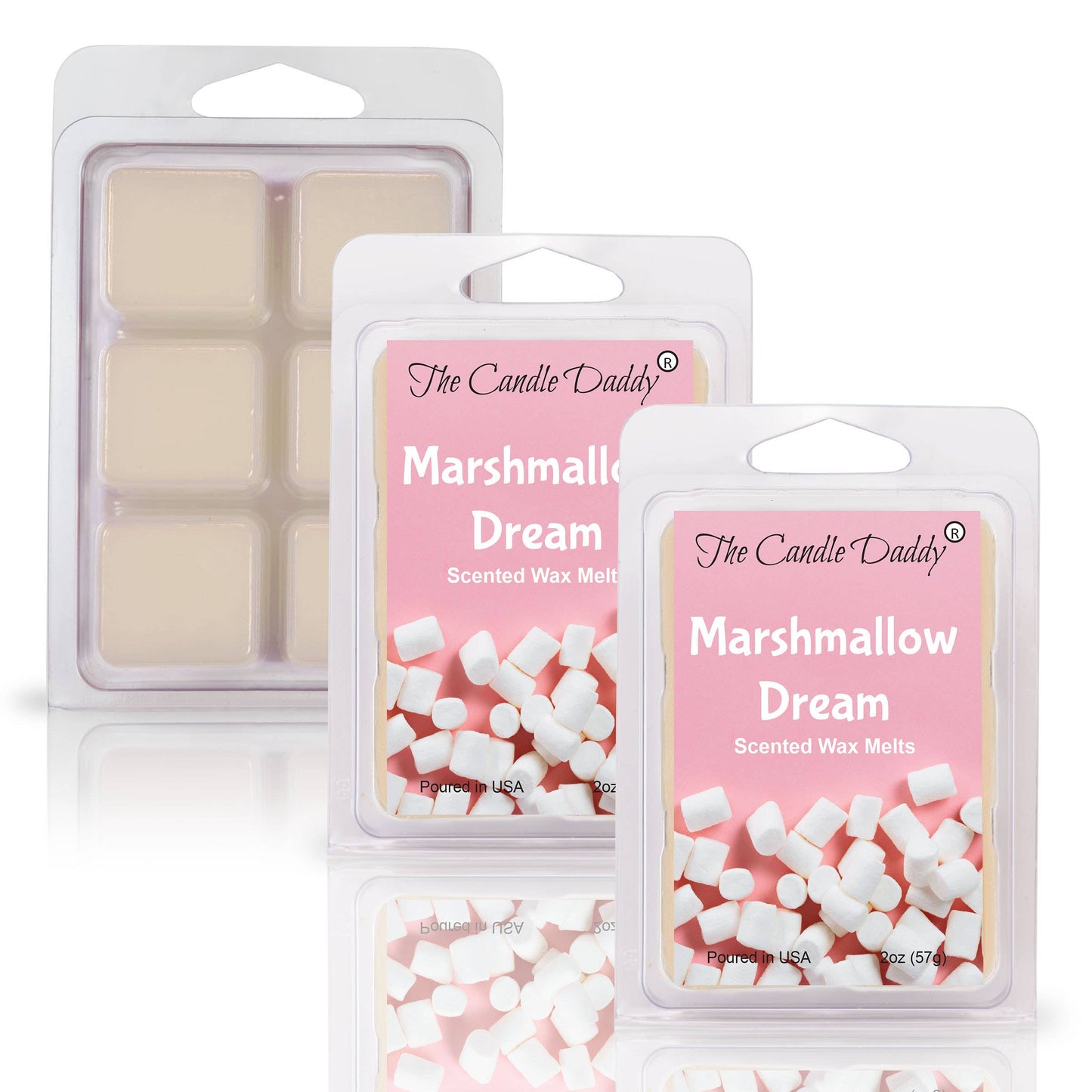 MARSHMALLOW DREAM - MARSHMALLOW CREAM SCENTED WAX MELT