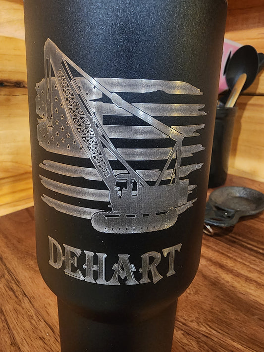 Custom Engraved Tumbler 40 oz